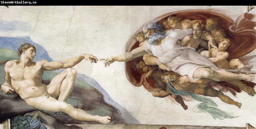 Michelangelo Buonarroti The Creation of Adam